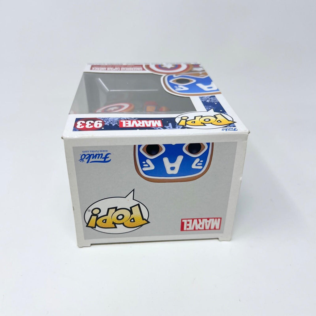 Funko Pop! Marvel Gingerbread Captain America #933 Vinyl Figure