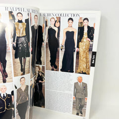 Vogue Magazine Paris Hors Serie Collection Fall Winter 2012 Paris Milan London