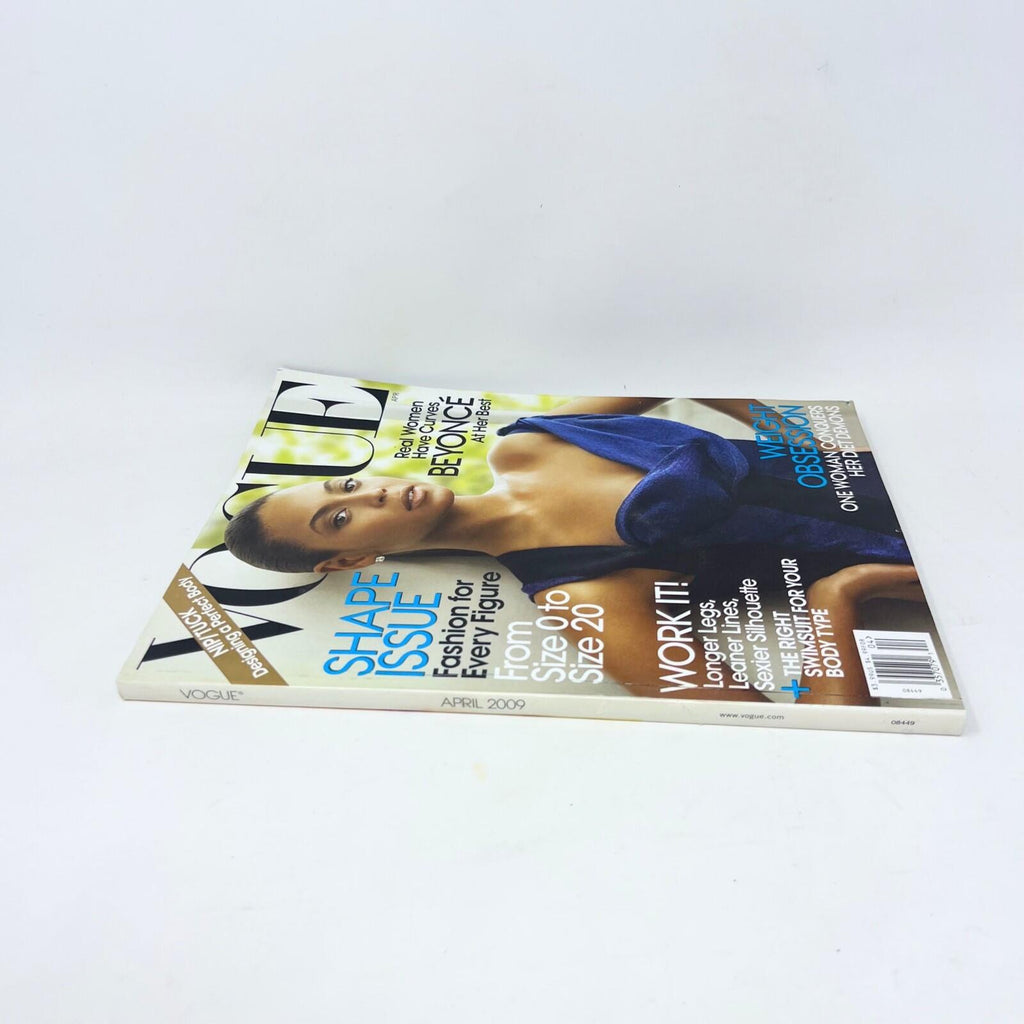 Vogue Magazine April 2009 Beyonce Cover No Label VG