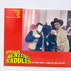 1974 Blazing Saddles Original Movie Lobby Card 74/42 No.2 Mel Brooks