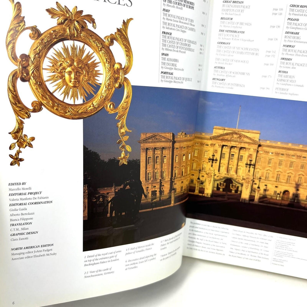 Royal Palaces by M.Morelli- Barnes & Noble (2006) Hardcover book