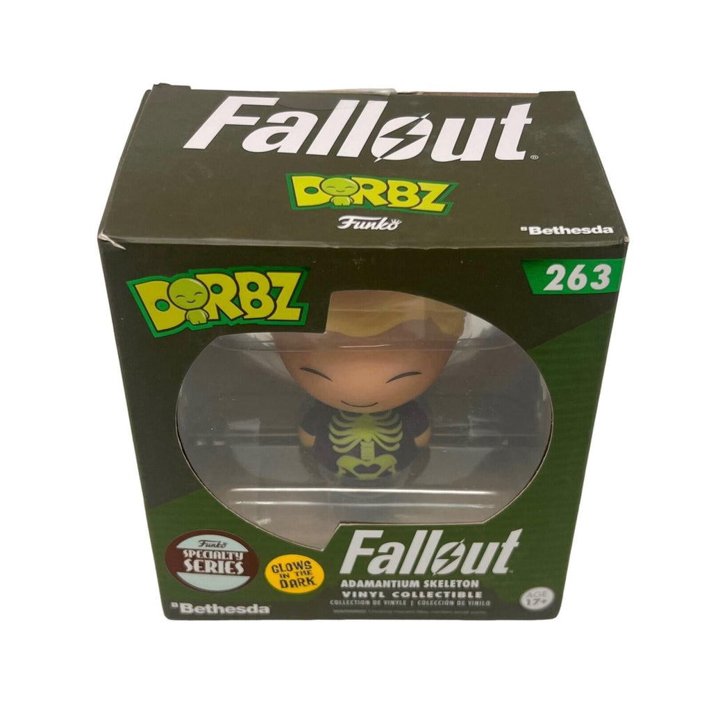 Funko Dorbz Bethesda Fallout Adamantium Skeleton Vinyl Collection GITD