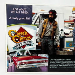 Cheech and Chong's Next Movie Collectible Lobby Card Poster Holding Trash Cans