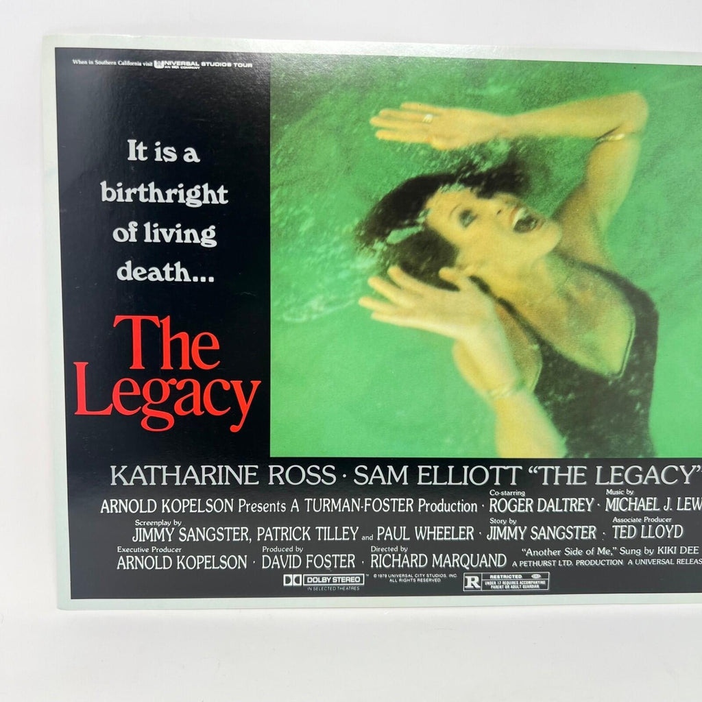 1979 The Legacy Movie Lobby Card Katharine Ross Sam Elliott (D)
