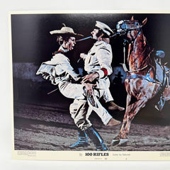 100 Rifles Movie Lobby Card No. 8