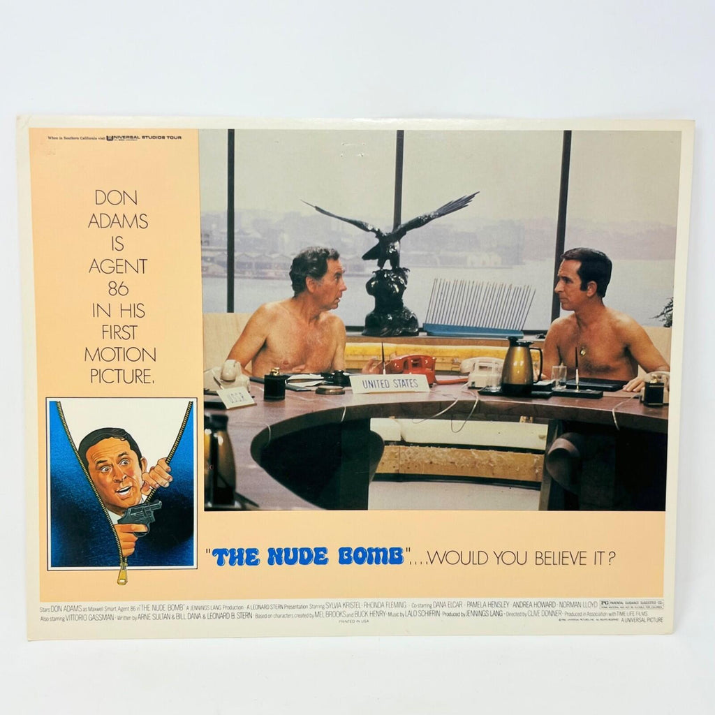 1980 The Nude Bomb Collectible Movie Lobby Card (d)