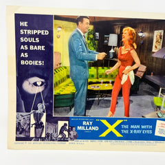 1963 THe Man With The X-Ray Eyes Collectible movie Lobby Card No. 1
