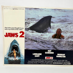 1978 Universal Studios Jaws 2 Horror Film Original Movie Lobby Card (b)