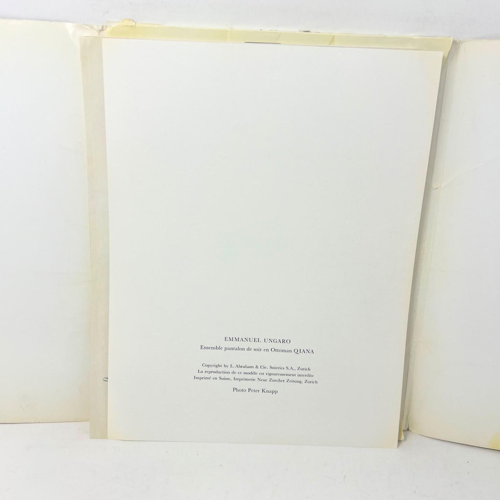 Drawings by Kenneth Paul Block Folder Pierre Cardin Christian Dior YSL