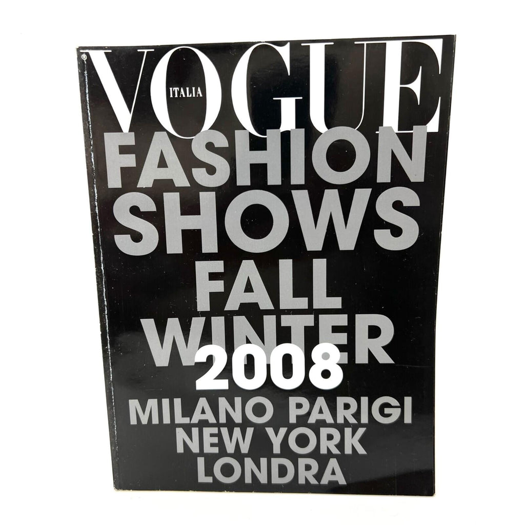 VOGUE Magazine Italy Fashion Shows Fall Winter July 2008 Dossier 695