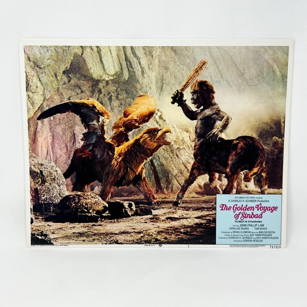 The Golden Voyage Of Simbad Collectible Lobby Card Poster Set of 7