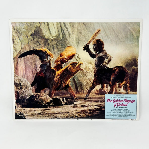 The Golden Voyage Of Simbad Collectible Lobby Card Poster Set of 7