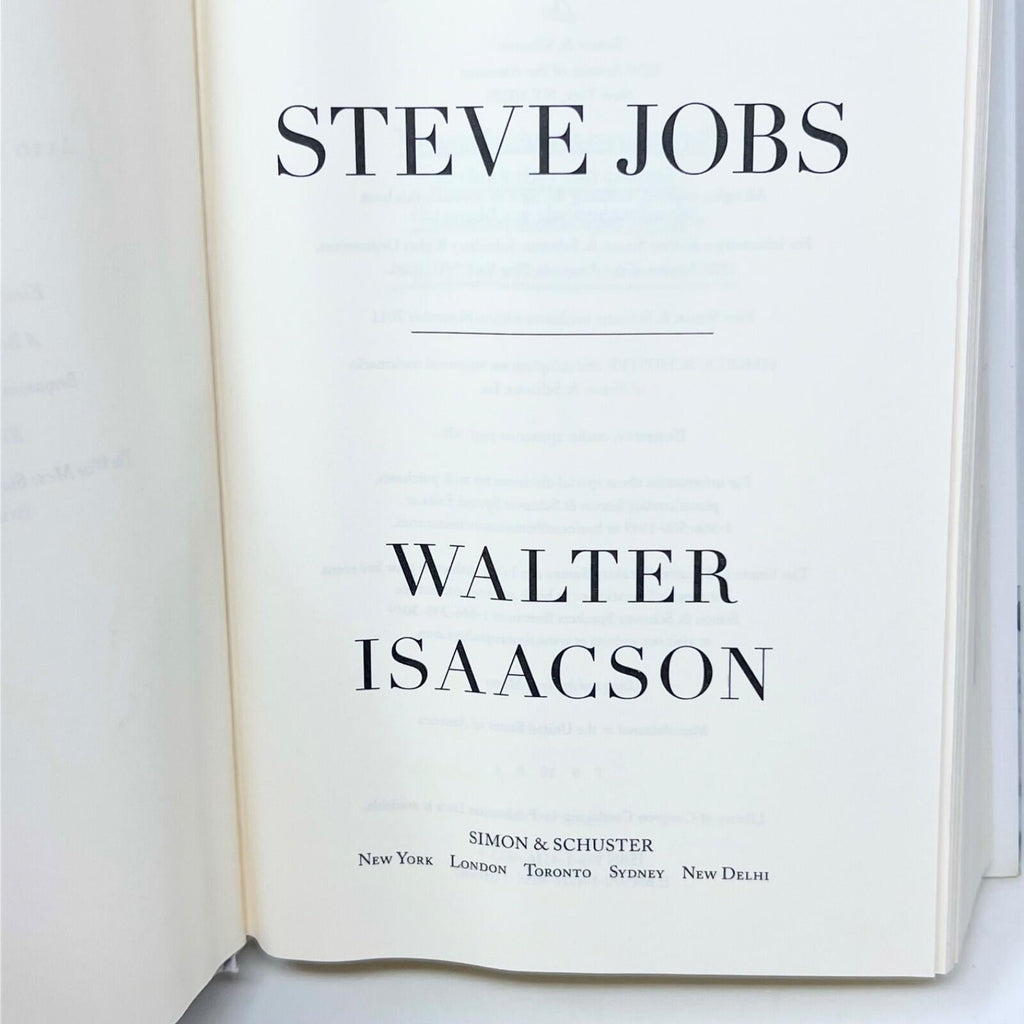Steve Jobs - Hardcover By Isaacson, Walter HC DJ