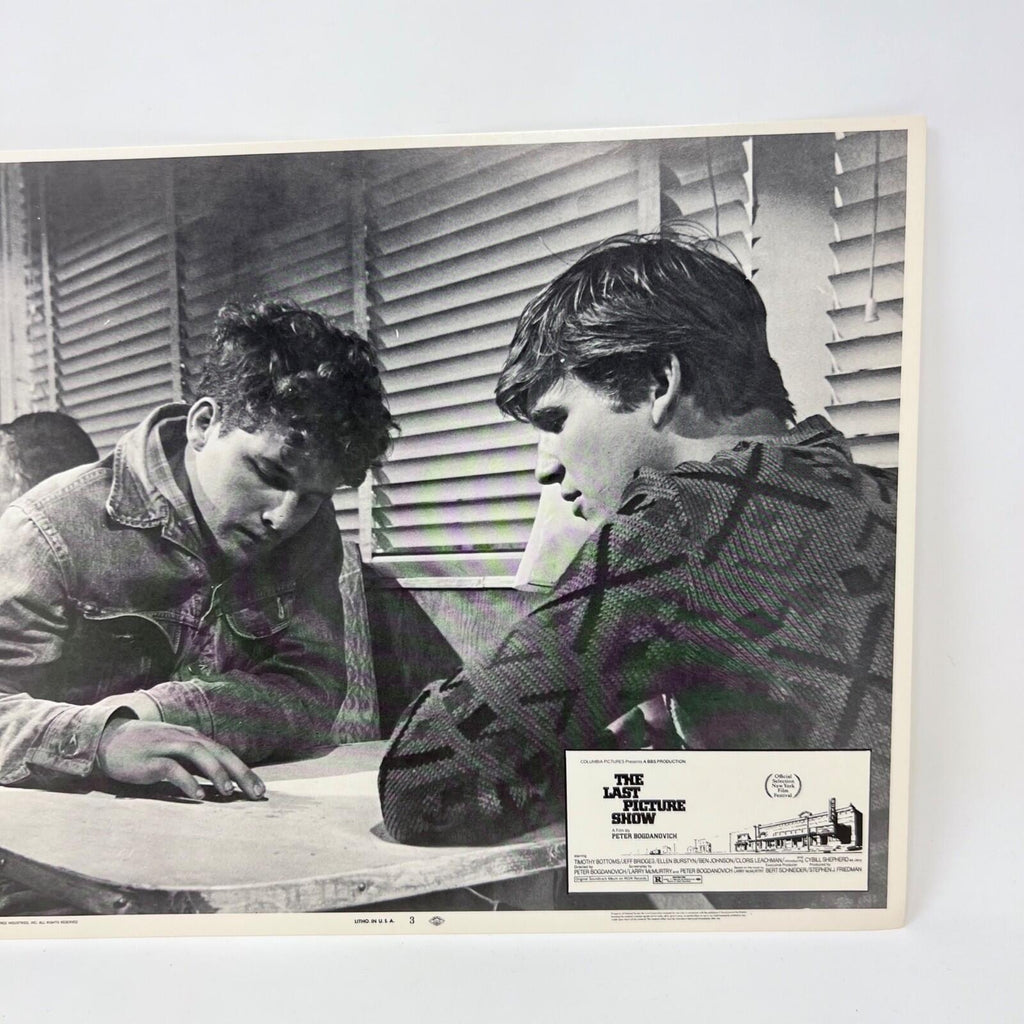 The Last Picture Show Collectible Movie Lobby Card No.3