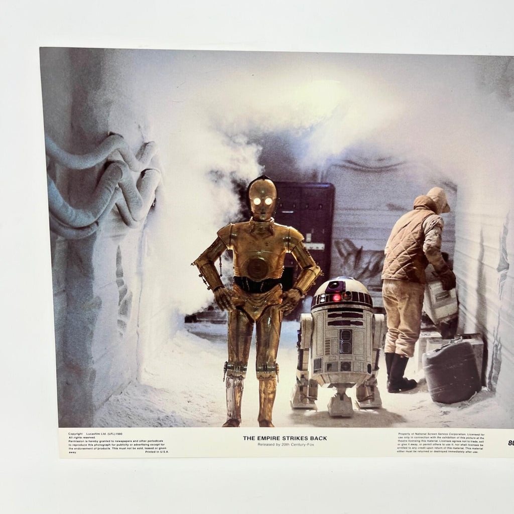 Star Wars The Empire Strikes back Sci-Fi Original Movie Lobby Card (f) 800001