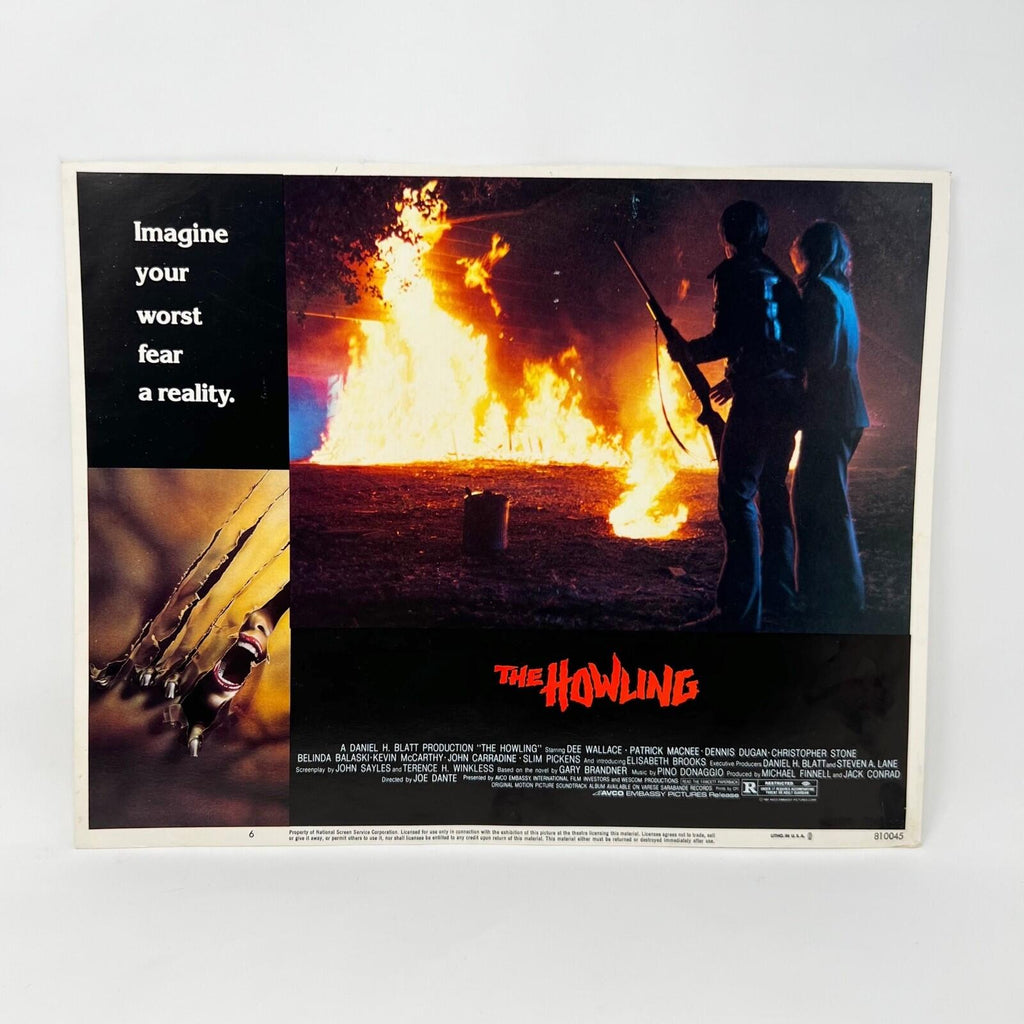 The Howling Horror Collectible movie Lobby Card No.6