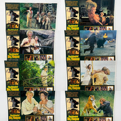 1977 The island of Dr. Moreau Horror Scifi Collectible movie Lobby Card set of 8