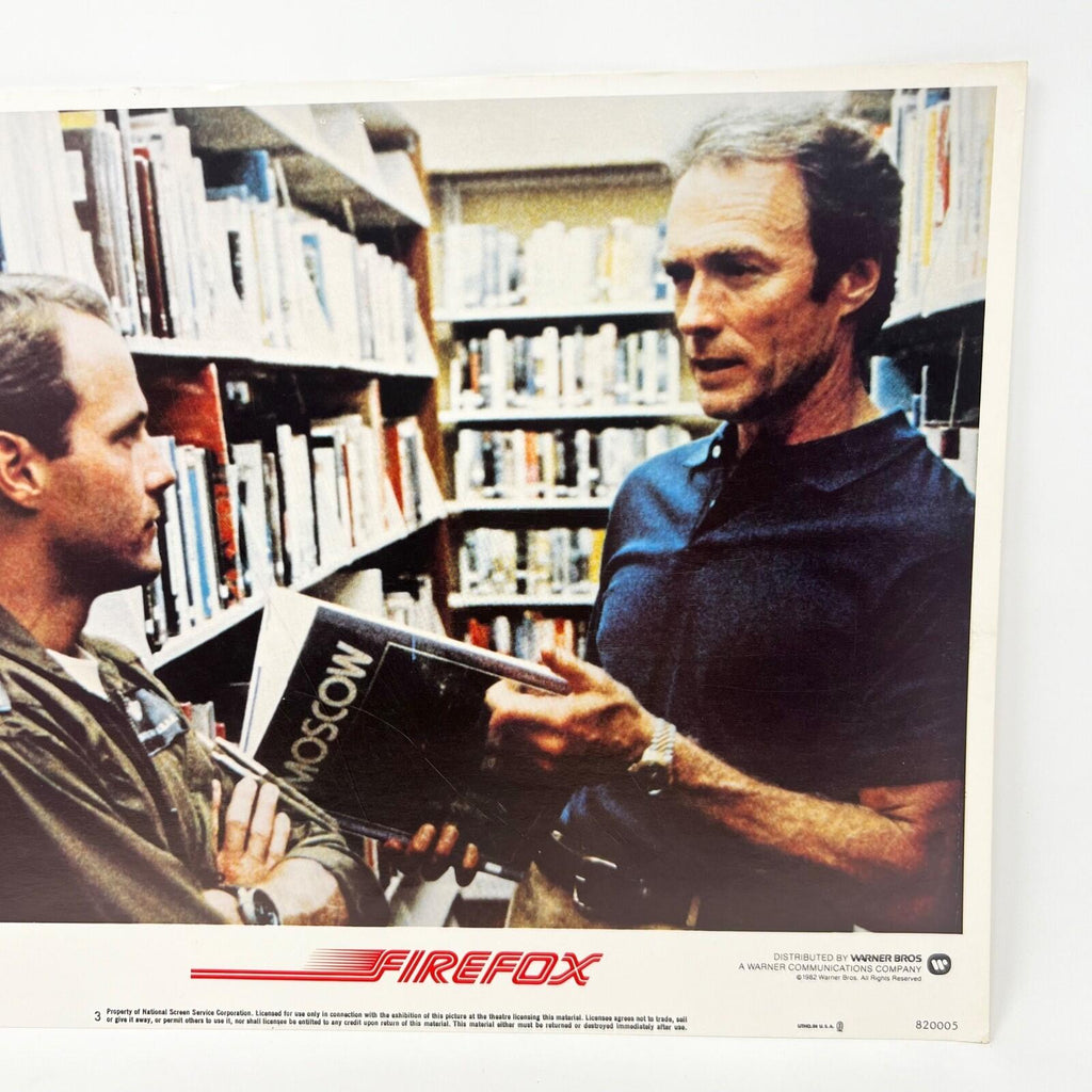 1982 Warner Brox Firefox Original Movie Lobby Card No.3