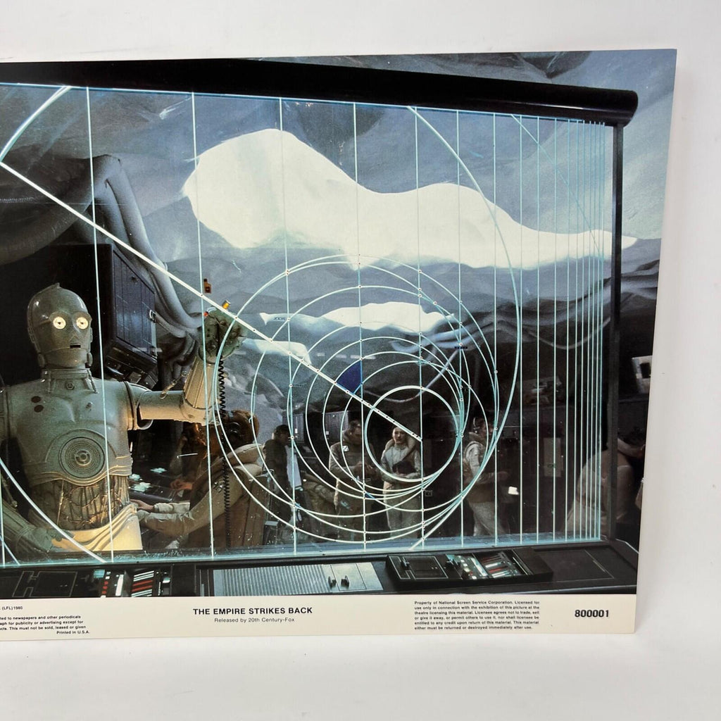 Star Wars The Empire Strikes back Sci-Fi Original Movie Lobby Card (d) 800001