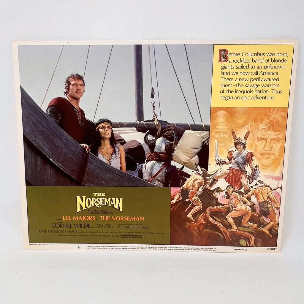 1978 The Norseman Original Movie Lobby Card No.6