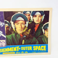1962 Assignment - Outer Space  Movie Lobby Card No.5