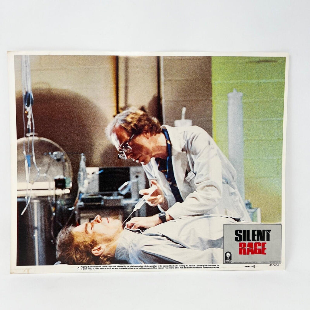 1982 Silent Rage  Collectible movie Lobby Card No.6