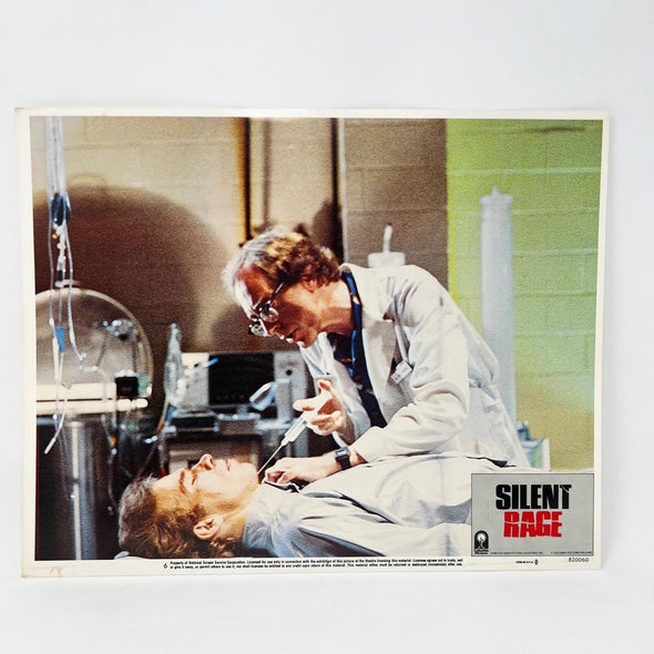 1982 Silent Rage  Collectible movie Lobby Card No.6