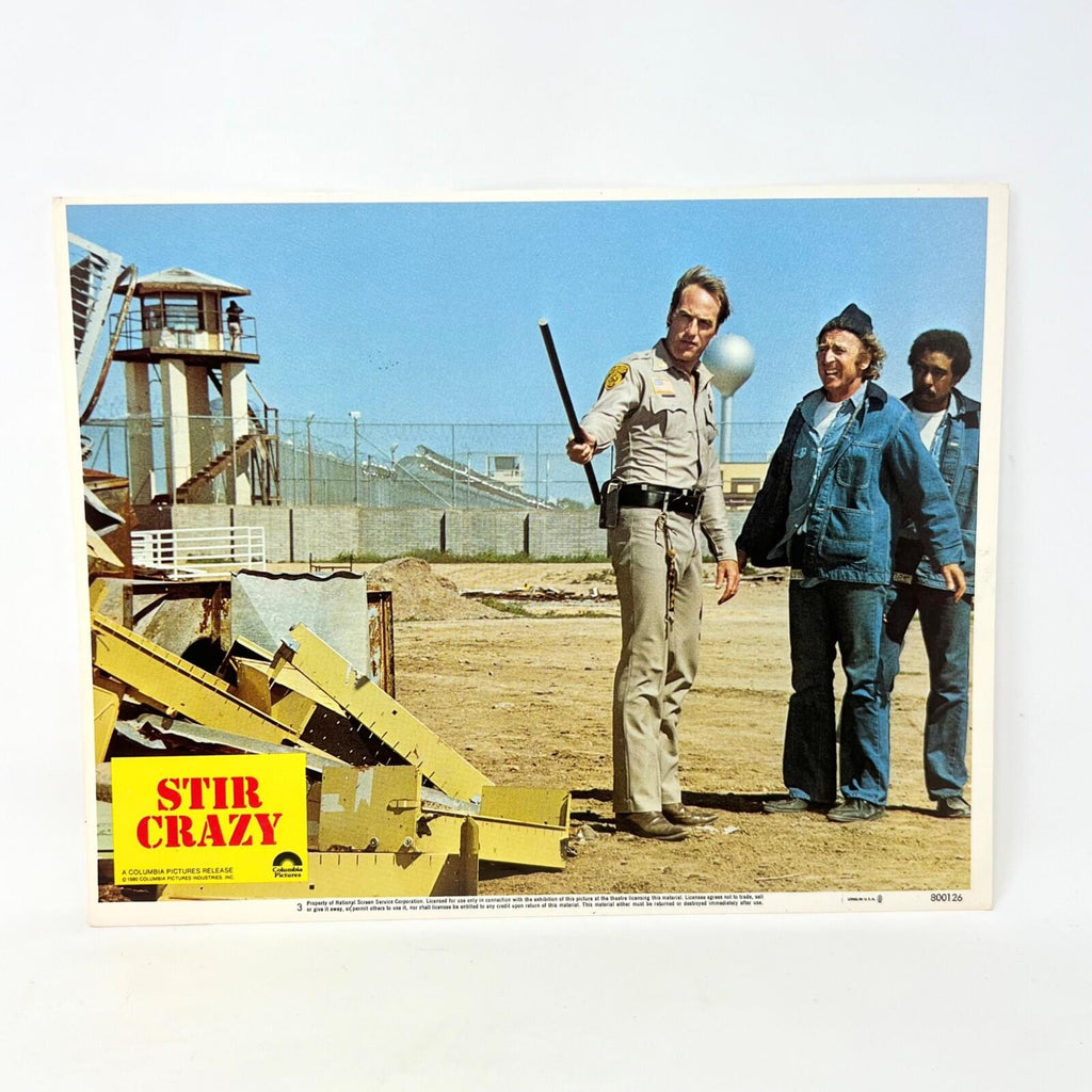 1980 Stir Crazy Collectible Movie Lobby Card No.3