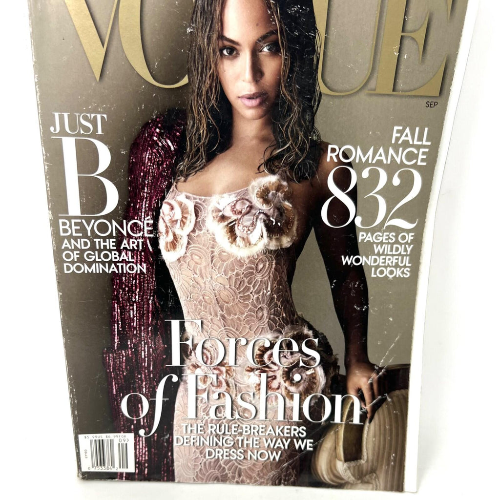 Vogue Magazine September 2015 Beyoce Cover Fall Romance Forces Of Fashion