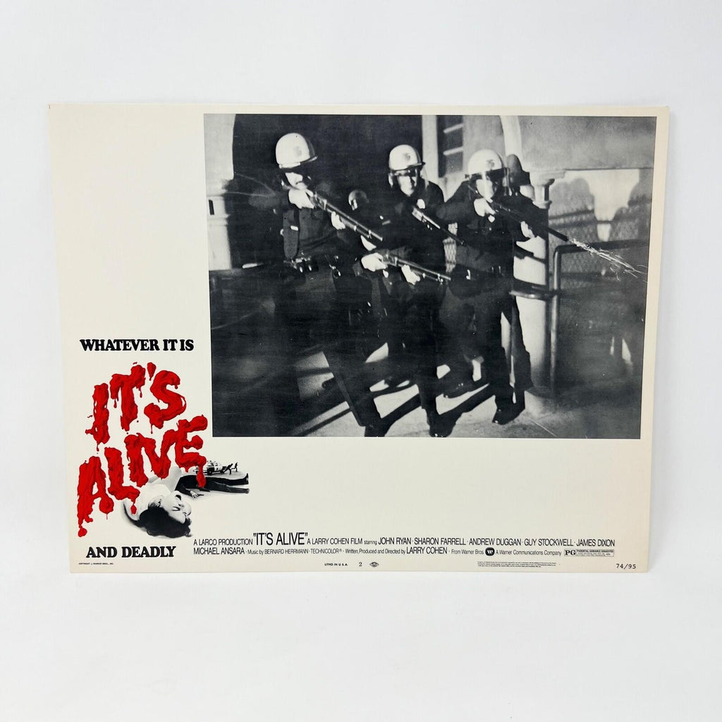 It's Alive And Deadly Horror Scfi Movie Lobby Cards Set of 8