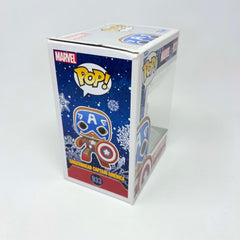 Funko Pop! Marvel Gingerbread Captain America #933 Vinyl Figure