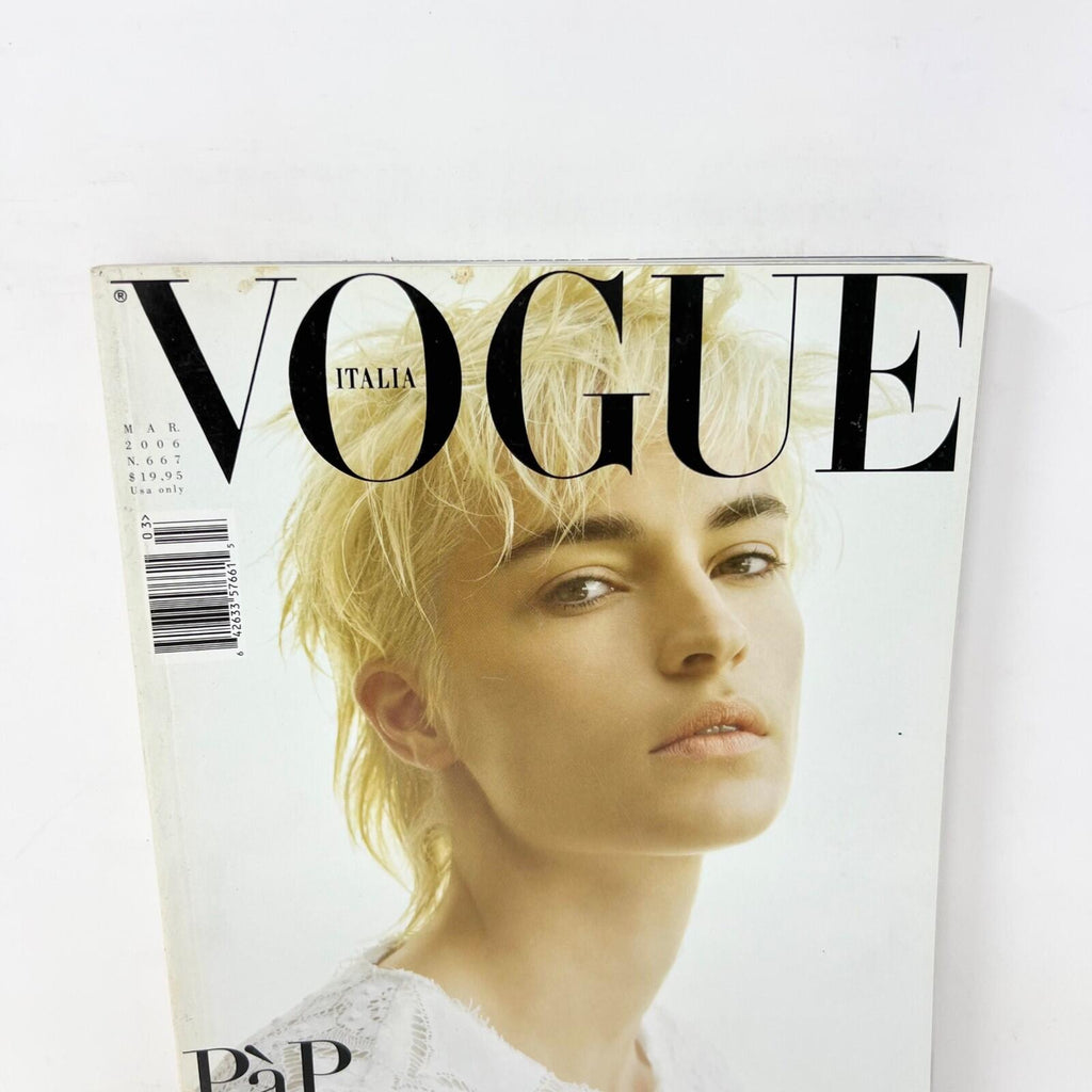 VOGUE Magazine Italia Hors Serie N. 667 March 2006 Pap Impact