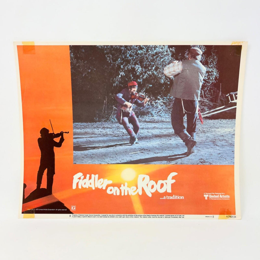 1979 Fiddler On The Roof A Tradition Lobby Card Movie Poster No.8