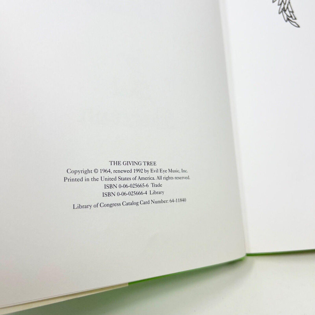 The Giving Tree - Shel Silverstein - hardcover - Good