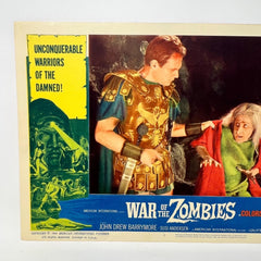 1965 War Of The Zombies Collectible  Movie Lobby Card No.3