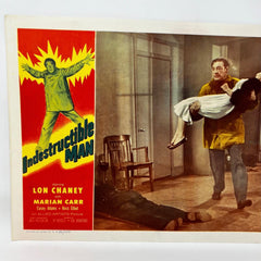 indestructible Man Collectible Movie Lobby Card Lon Chaney Marian Carr (c)