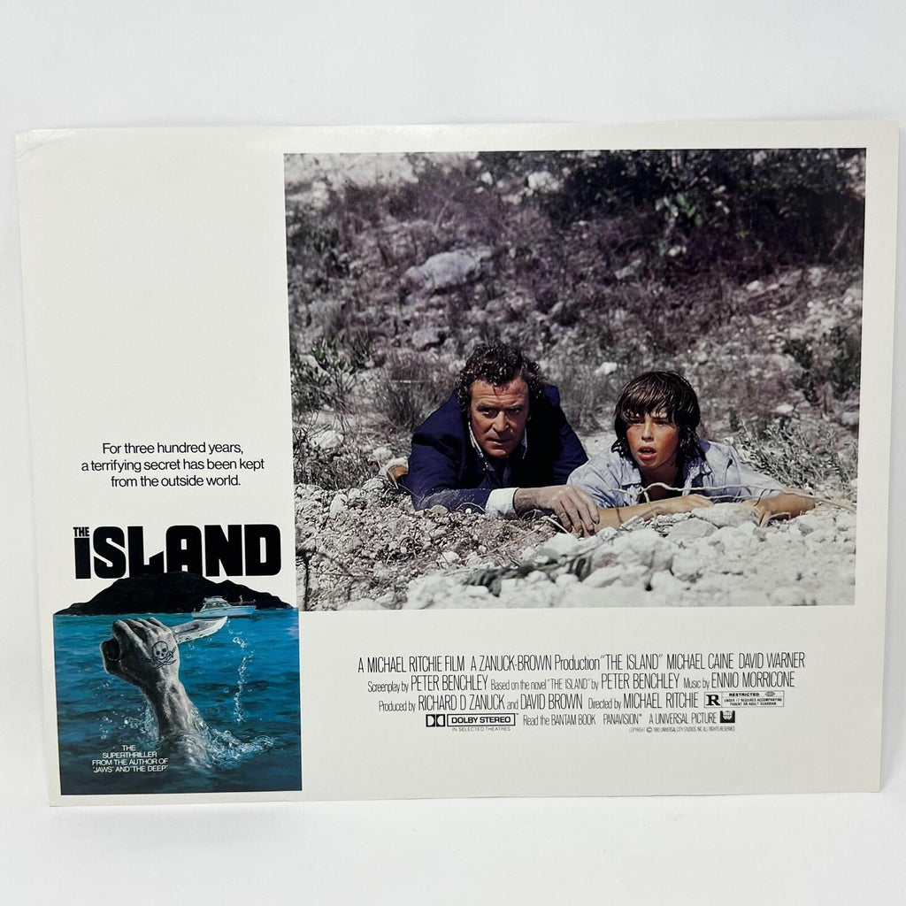 The island Sci-fi Movie Lobby Cards Set of 4