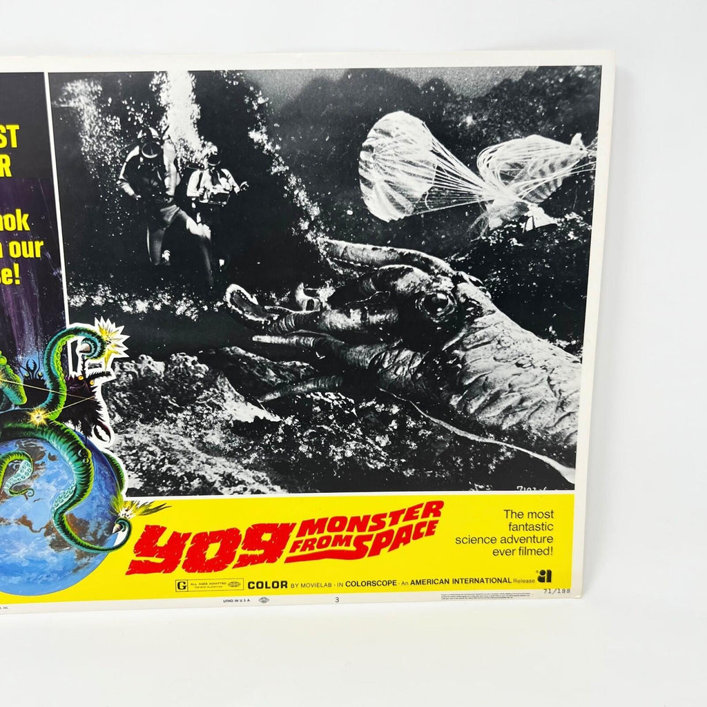 Yog Monster from Space Sci-Fi Horror Movie Lobby Card Poster No.3