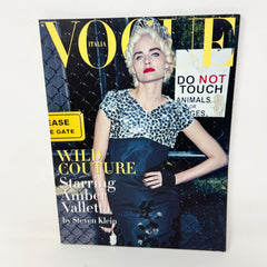Vogue Italia Magazine March 2009 Amber Valleta Cover No Label
