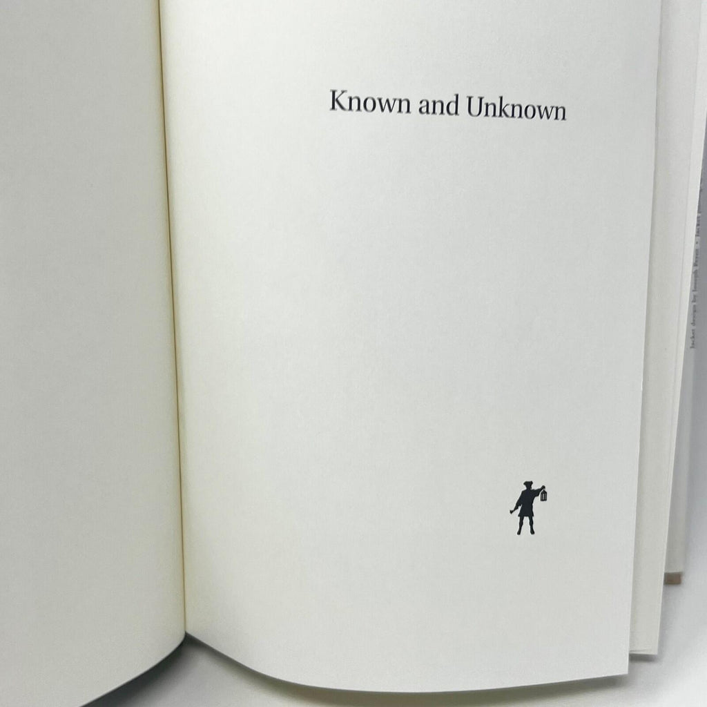 Donald Rumsfeld Known and Unknown A Memoir Hardcover Book