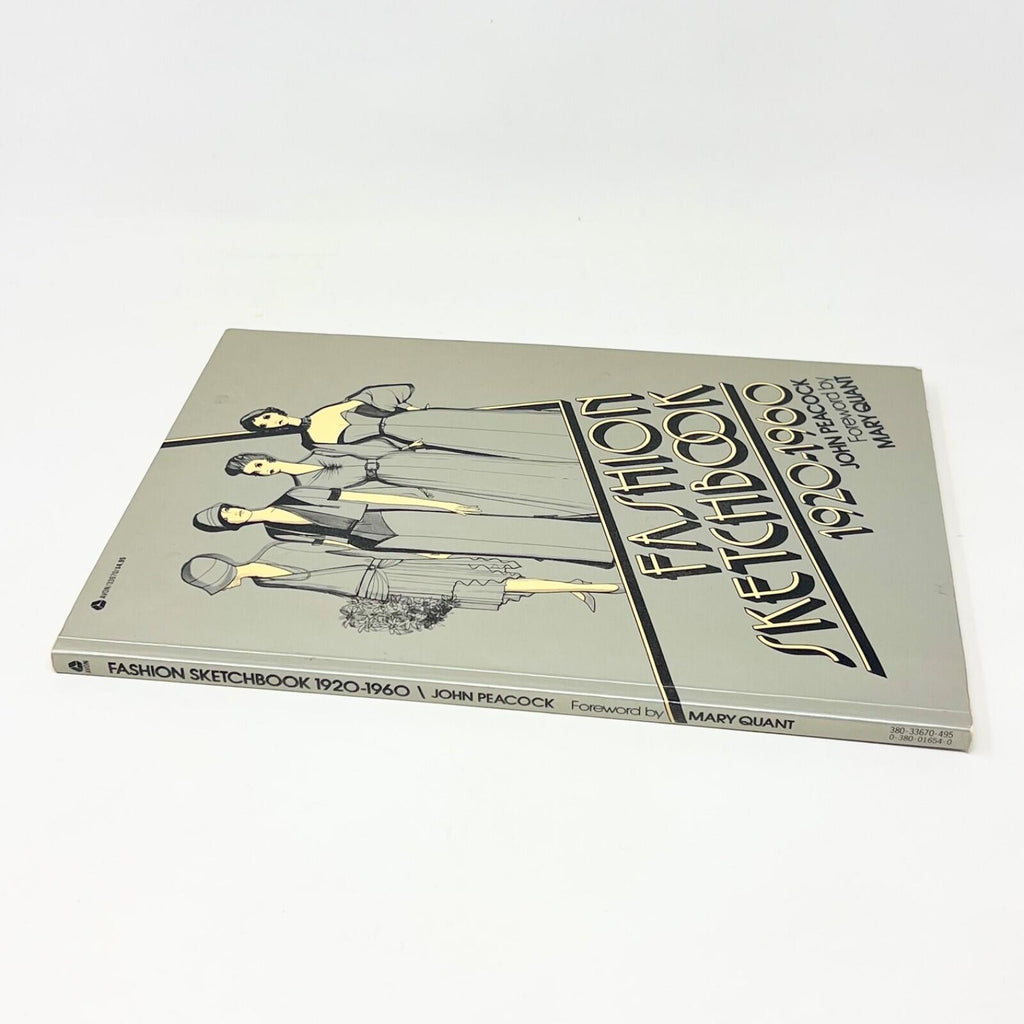 Fashion Sketchbook 1920 – 1960 by John Peacock - Vintage 1977 1st Printing