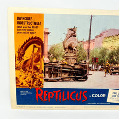 1962 Reptilicus In Color Movie Lobby Card Poster No.4