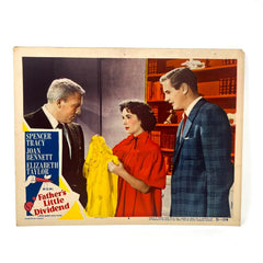 Father's Little Dividend Movie Lobby Card No.8 Spencer Tracy Elizabeth Taylor
