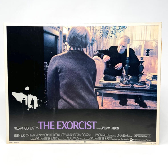 The exorcist Horror Movie Lobby Card Poster No.4