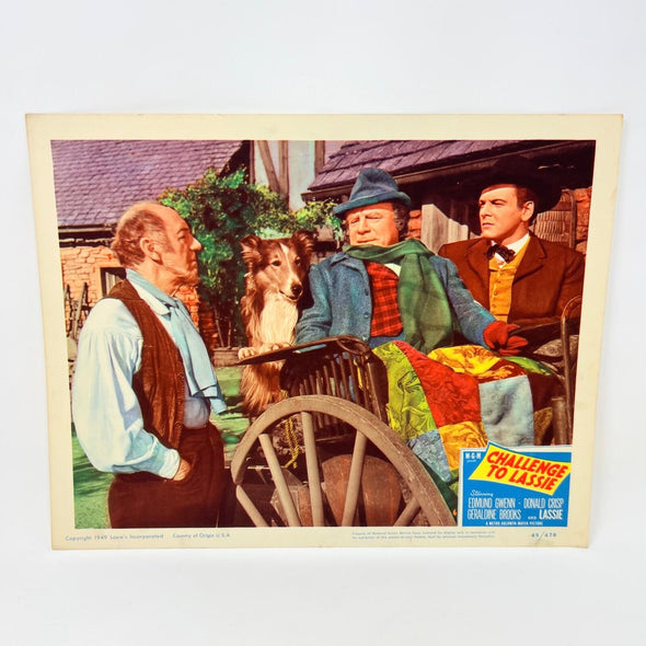 1949 Challenge to Lassie Lobby Card Movie Poster (a)