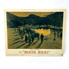 1963 MGM Mata Hari Collectible movie Lobby Card No.2
