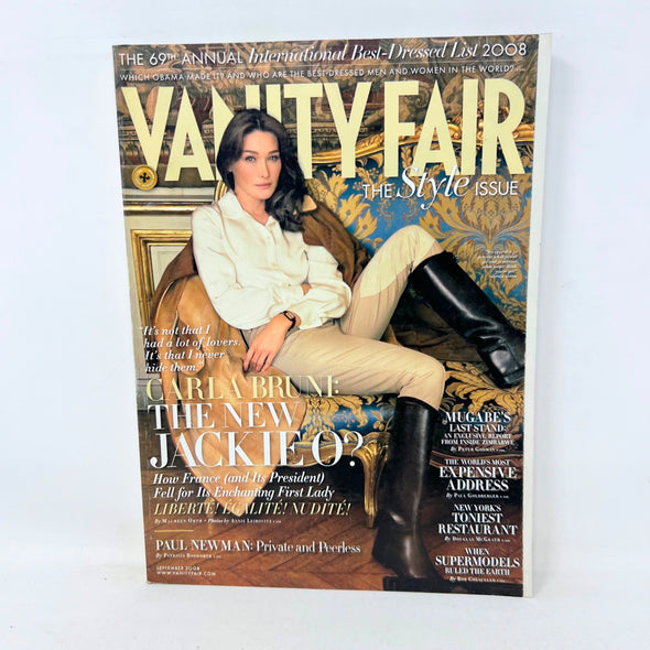 Vanity Fair Magazine No. 577 September 2008,Carla Bruni