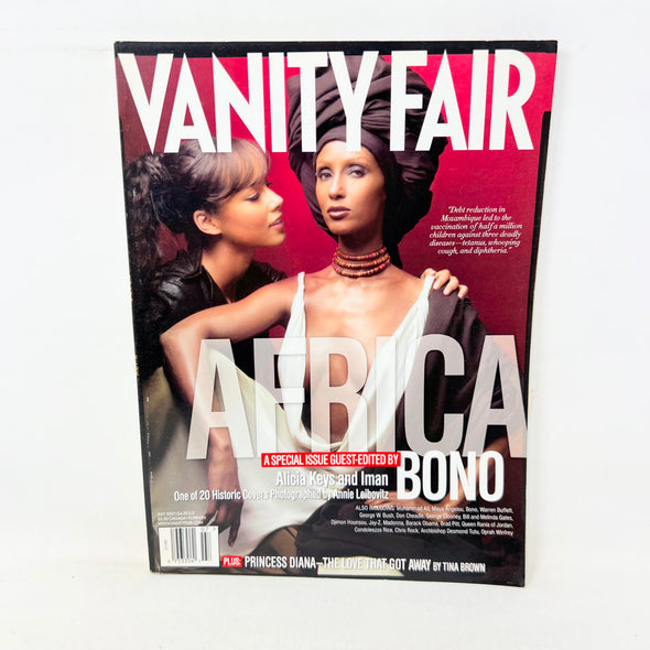Vanity Fair Magazine No.563 July 2007 Africa Alicia Keys Iman AnnieLeibovitz