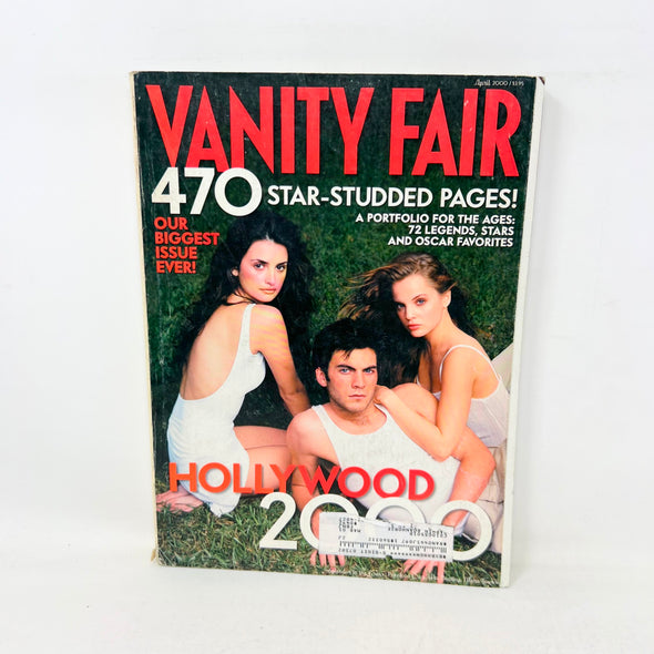 Vanity Fair Magazine No.476 April 2000 Penelope Cruz, Wes Bentley, Men’s Suvari