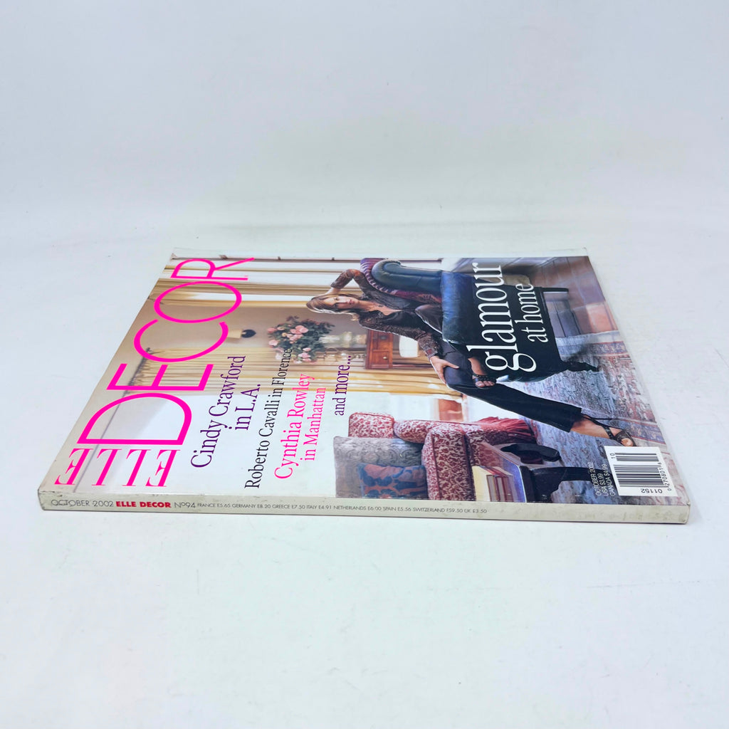 ELLE Decor #94 -Magazine October 2002 Glamour at Home